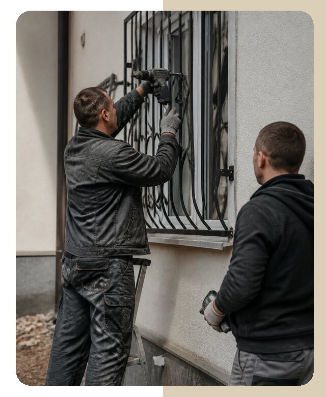 Установка наружных решеток в Санкте-Петербурге от 5208 р. | ДвериЛегко-Снк